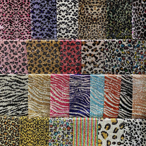 Yantuo 24*40Cm Tự Dính Rhinestone Sticker Thiết Kế Màu Hồng Leopard In Rhinestone Tấm - Product Image 5