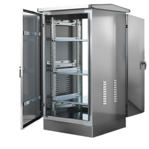 Shangyi Polierter Edelstahl IP65 Wasserdichter Outdoor-Netzwerkschrank - Kommunikationsrack für Telekommunikationsgeräte - Product Image 2
