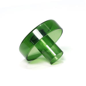 Bougeoir en verre rond minimaliste BECORA, porte-bougie conique pour mariages, Saint-Valentin et Noël - Product Image 5