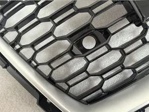 StarNav For <b>A5</b> S5 B9 2017-2019 Upgrade RS5 Style Car Front Bumper Grille Racing Upper Honeycomb Mesh Accessories - Product Image 1