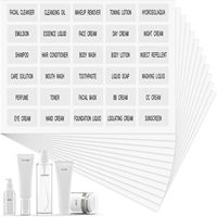 Étiquettes personnalisées de haute qualité, imperméables, imprimées numériquement, pour bouteilles de shampoing, étiquettes pour lotions corporelles