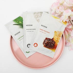 Mascarilla Facial de Frutas Naturales Coreanas a Precio de Fábrica, Mascarilla Facial de Té Verde, Aloe y Naranja, Mascarilla Hidratante para el Cuidado de la Piel - Product Image 4