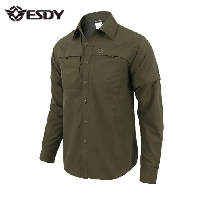 Chemise de Combat tactique pour hommes, vêtement d'extérieur à séchage rapide, bourgogne de chasse et de randonnée