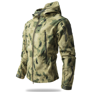 Veste trois-en-un pour homme et femme, en polaire softshell d'extérieur, coupe-vent, imperméable, respirante et chaude pour l'automne et l'hiver - Product Image 3