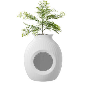 Vente en gros Bac à litière pour chat style <span class=keywords><strong>pot</strong></span> <span class=keywords><strong>de</strong></span> <span class=keywords><strong>fleur</strong></span> caché détachable facile à nettoyer Stérilisation par désodorisation intelligente personnalisable - Product Image 1