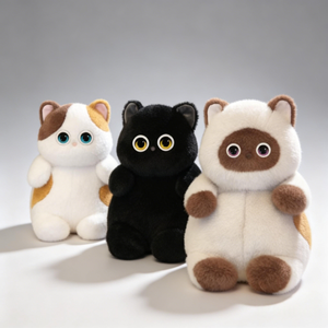 Robot en peluche câlin avec conversations réelles, <span class=keywords><strong>musique</strong></span>, contrôlé par application, Wi-Fi, jouet parlant intelligent pour soulager l'anxiété des filles et pour le plaisir quotidien - Product Image 4