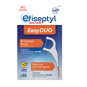 Herramienta de Higiene Bucal Diaria Easy Duo 2 en 1: Hilo Dental y Palillo de Dientes con Flúor para Cuidado Bucal - Product Image 2