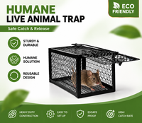 Piège à rats et souris vivants de haute qualité, attrape-rongeurs humain, directement de l'usine pour la lutte antiparasitaire domestique