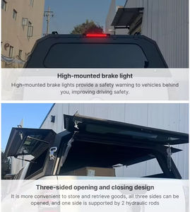 Toldo de Acero al Manganeso <span class=keywords><strong>para</strong></span> Camionetas 4x4, Tipo Rígido, <span class=keywords><strong>para</strong></span> Toyota Tundra LC79, Ram 1500, Nissan Frontier NP300 - Product Image 6