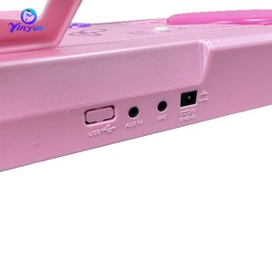 Teclado Electrónico Rosa de 61 Teclas Yinyue, Instrumento Musical de Juguete con Luces para Niñas de 5 a 14 Años - Product Image 4