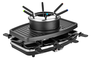 Gril et plaque chauffante d'intérieur sans fumée à <span class=keywords><strong>raclette</strong></span> et à fondue antiadhésive coréenne - Product Image 2