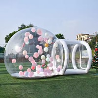 Tente de dôme de bulle de PVC clair gonflable d'intérieur/extérieur pour des ballons de maison de bulle de fête d'enfants annonçant des gonflables