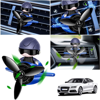 Nouveauté Parfum d'ambiance pour voiture et avion, diffuseur de parfum pour grille d'aération, accessoires intérieurs, design astronaute, diffuseur d'air pour voiture