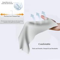 Chiffon de nettoyage en microfibre anti-poussière pour écran et clavier d'ordinateur portable, protection contre les traces, pour MacBook Air Pro 13" 14" 15" 16"