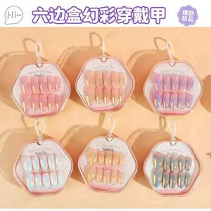 Autocollants pour ongles en forme de papillon, autocollants adhésifs, art des ongles portable, design tendance pour les jeunes, design digne d'Instagram, lot de 10 pièces - Product Image 4