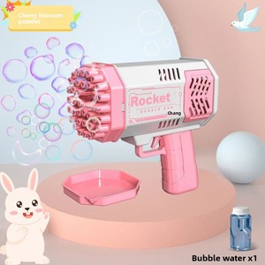 Pistolet à bulles électrique à 40 trous pour enfants - Souffleur de bulles automatique d'extérieur, machine à bulles en gros pour les stands et les vendeurs ambulants - Product Image 2