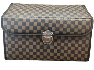 <span class=keywords><strong>Coffre</strong></span> <span class=keywords><strong>de</strong></span> rangement <span class=keywords><strong>de</strong></span> voiture en pvc, nouveau Design à carreaux <span class=keywords><strong>de</strong></span> luxe, boîte <span class=keywords><strong>de</strong></span> rangement <span class=keywords><strong>de</strong></span> voiture/<span class=keywords><strong>coffre</strong></span> <span class=keywords><strong>de</strong></span> rangement - Product Image 3