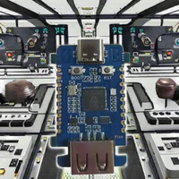 Placa de Desarrollo Mini USB Tipo-C Pi RP2350A, Microcontrolador de Doble Núcleo y Doble Arquitectura, Amplio Stock, Envío Rápido