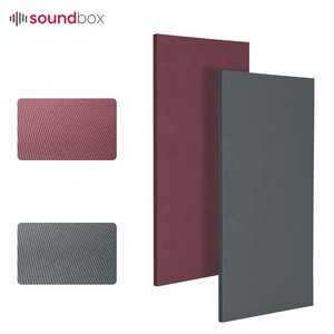 Diseño elegante chapa WPC insonorizado 3D paneles de pared tela de reducción de sonido deflector de ruido panel amortiguador de ruido - Product Image 3
