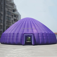 Tente de camping gonflable professionnelle 10x10m en PVC, type yourte, pour la vente en gros – Fournisseur d'usine
