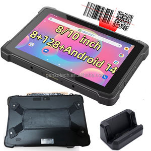 Tableta Android Resistente <span class=keywords><strong>Genzo</strong></span> Económica de 8/10 Pulgadas, 8 GB de RAM + 128 GB de Almacenamiento Flash, Resistente al Agua, Android 14 - Product Image 1
