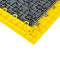 Dalles de sol de garage emboîtables antidérapantes et imperméables 33x33cm, homologuées CE, pour le detailing automobile et les ateliers de réparation automobile
