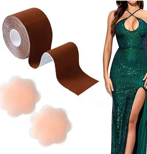 Ruban adhésif invisible, élastique, respirant, imperméable et réutilisable de haute qualité pour poitrine féminine - Product Image 5