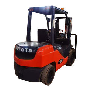 Подержанные вилочные погрузчики Toyota 3T, дешевая электрическая или дизельная Транспортировочная машина, подержанная Транспортировочная строительная техника - Product Image 1