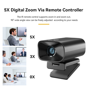 Anywii loa ngoài Webcam 1080P HD Webcam Camara <span class=keywords><strong>Web</strong></span> Cam 3 trong 1 Webcam với điều khiển từ xa - Product Image 4