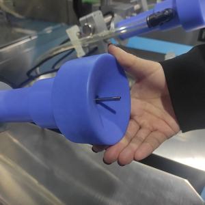 Semi-Auto doble cabeza Perfume anión botella limpieza lavadora equipo cosmético aire soplado chupar botella lavadora aire lavado - Product Image 4