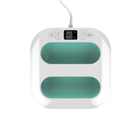 Mini presse à chaud 23x23cm avec contrôle numérique de la température, machine de transfert thermique portable pour perles thermocollantes et loisirs créatifs