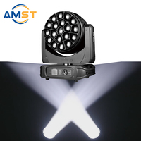19x40W RGBW LED Bee Eye Moving Head Licht Professioneller DMX512 Controller für Bühne Hochzeit Nachtclub Events