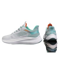 Chaussures de sport respirantes en maille pour hommes, de luxe, de marque, en gros, tendance, polyvalentes, antidérapantes, décontractées, pour la course à pied