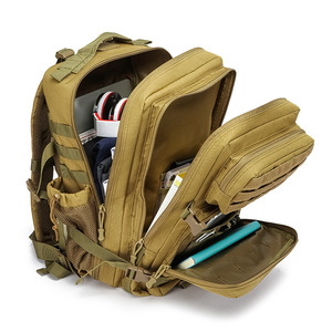 Sac à dos tactique personnalisé 900D grande capacité, doublure en polyester imperméable, multifonctionnel, pour voyages en plein air - Product Image 4