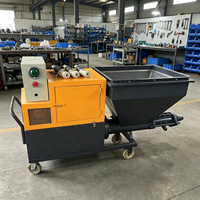 Machine de pulvérisation de mortier à haute pression 6 MPa, portée 60 m, pour le lissage des sols de grands entrepôts