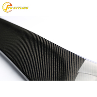 Aileron de toit en fibre de carbone véritable pour Alfa Romeo Giulia, finition brillante, aileron de toit arrière en CF, 2016+