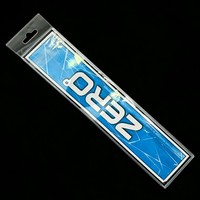 Porte-cartes en PVC bicolore personnalisé, découpé avec trou de suspension, étui pour cartes imprimé, étiquette de marque de mode avec fermeture à clip