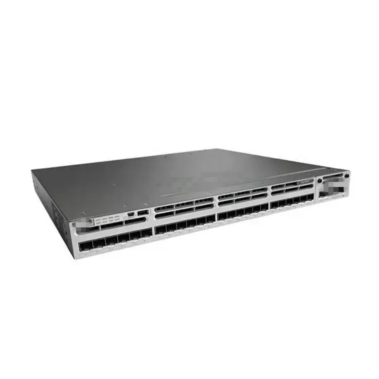 Nova série c9300 interruptores 48 poe + portas de dados ethernet e 4*1g sfp uplink fixo C9300L-48P-4G-A C9300L-48P-4G-E