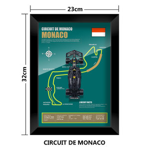 Cuadro Decorativo para Colgar con Diseño de Pista de Carreras W14, Modelo de Coche de Carreras, para Club de Estudio - Product Image 6