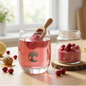 Polvere di Succo di Mirtillo Rosso Naturale OEM con Etichetta Privata, Solubile in Acqua, Polvere di Mirtillo Rosso Istantanea, Vendita all'Ingrosso, 100% Pura - Product Image 3