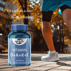 Capsules de vitamines D+A+K+E personnalisées à succès pour adultes – Compléments alimentaires à base de plantes (OEM/ODM) - Product Image 4