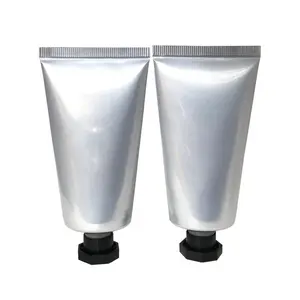 in stock 50ml hand cream body lotion plastic cosmetic aluminum soft tube