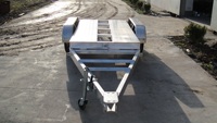 Nouvelle remorque en aluminium / Remorque pour voiture / Remorque utilitaire