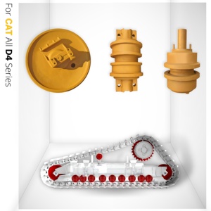 D4 D4D D4E D4H ekskavatör taşıyıcı avara tahrik dişlisi parça alt silindir Caterpillar buldozer yürüyen aksam parçaları için - Product Image 1