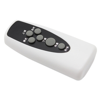 Control remoto para calentador de ventilador, Control remoto personalizado con batería AAA de 1-6 teclas