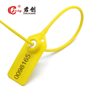 JCPS509 Plastic Seal Security Plastic Seal With Print Serial <strong>Number</strong> Tamper Proof Pull Tight Plastic Label Seal Plastic Lock Seal - Product Image 3
