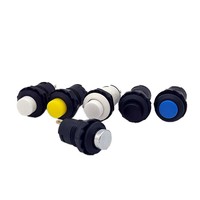 Interrupteur à bouton-poussoir sans verrouillage DS425 Micro interrupteur à bouton-poussoir en plastique interrupteur à bouton-poussoir autobloquant 12mm