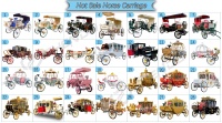 Chariot de Mariage Électrique à 4 Roues Zhenda, Modèle Cendrillon, 14 Places, Couleurs Personnalisables, Pneus Pleins – Vente Directe Usine