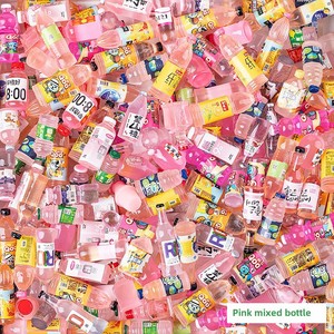 Thân Thiện Với Môi Tự Làm Thu Nhỏ Cảnh Quan Trang Trí Nội Thất Nhựa Phụ Kiện Flatback Chai Bia Đồ Uống Màu Sắc Vui Vẻ Đồ Trang Trí Cho Thủ Công - Product Image 6