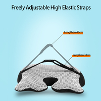 Coussin Support lombaire pour chaise de bureau, en mousse à mémoire de forme, pour ordinateur de jeu, siège inclinable, pour voiture